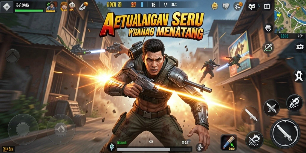 Screenshot gameplay <strong>3446</strong> menampilkan aksi menegangkan dan grafis memukau.