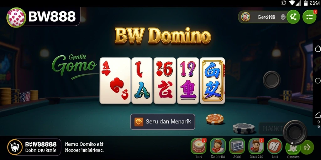 Tampilan gameplay BW888 yang menarik dan seru.
