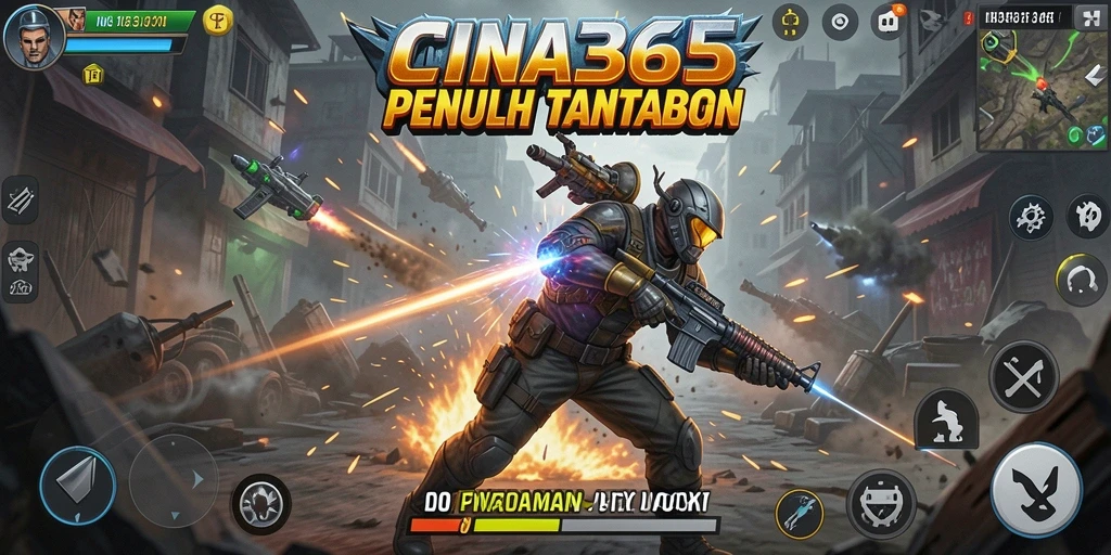 Screenshot gameplay CINA365 menunjukkan aksi seru yang memukau.