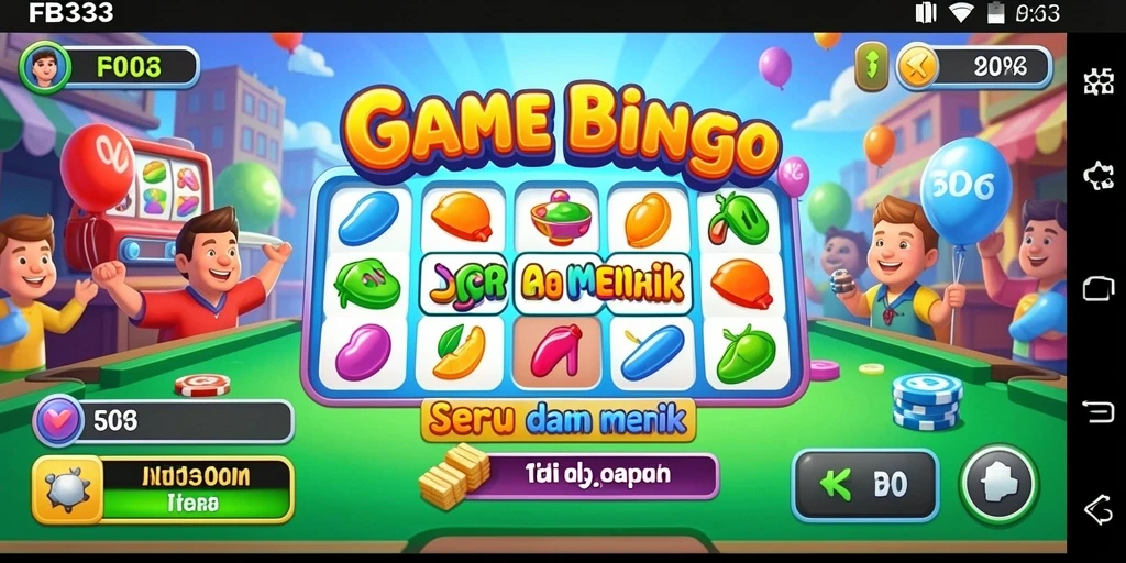Tampilan gameplay FB333 yang seru dan interaktif.