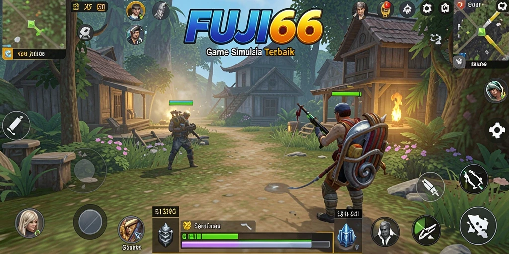 Screenshot gameplay FUJI66 menampilkan suasana simulasi yang realistis dan menarik.
