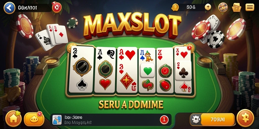 Tampilan gameplay menarik dari MAXSLOT yang memukau.