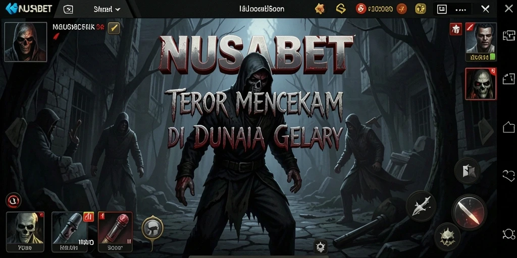 Gameplay menegangkan NUSABET dengan suasana Horror yang mendalam.
