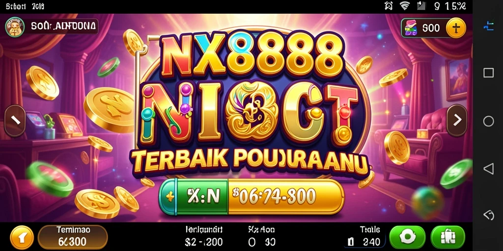 Screenshot utama NX888 menampilkan gameplay seru dari permainan Slot.