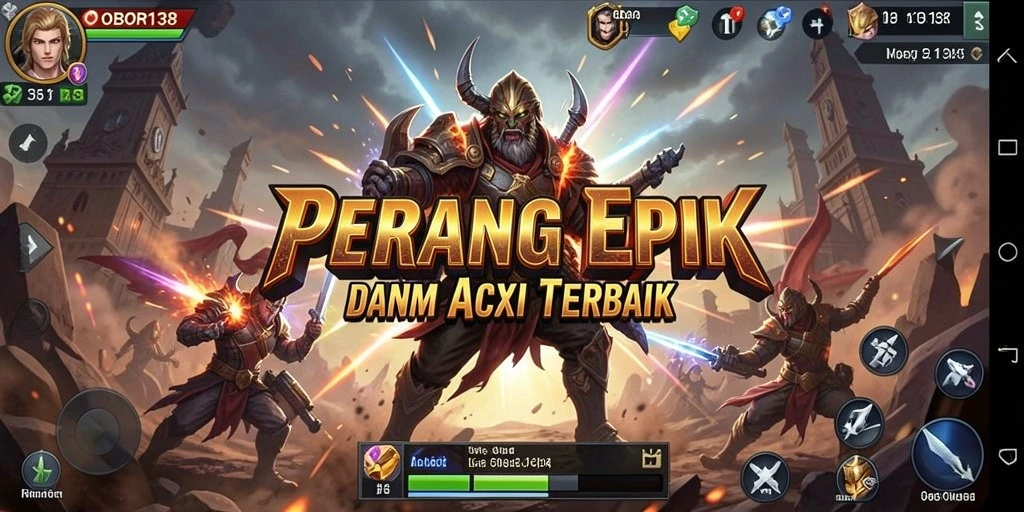 Menampilkan gameplay intens OBOR138 dengan aksi yang menegangkan.