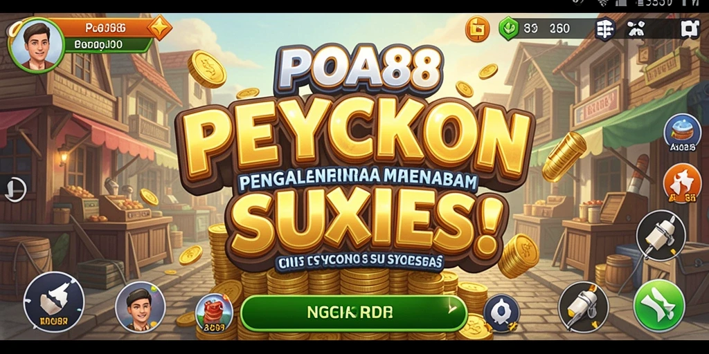 Tangkapan layar menunjukkan gameplay seru POA88 dengan grafis yang menarik.