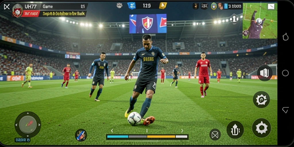 Tampilan gameplay UH77 yang seru dan menarik.